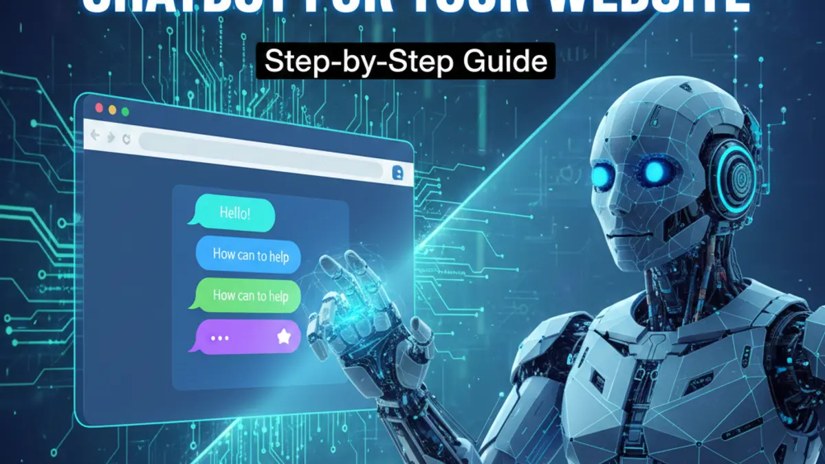 Build an AI Chatbot for Your Website: A 2025 Guide | Karan Goyal