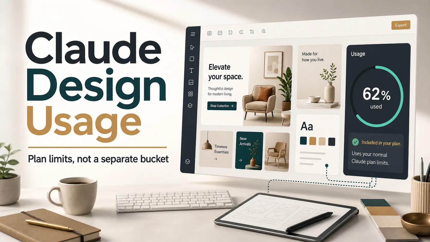 Claude Design usage explained as plan limits not a separate bucket