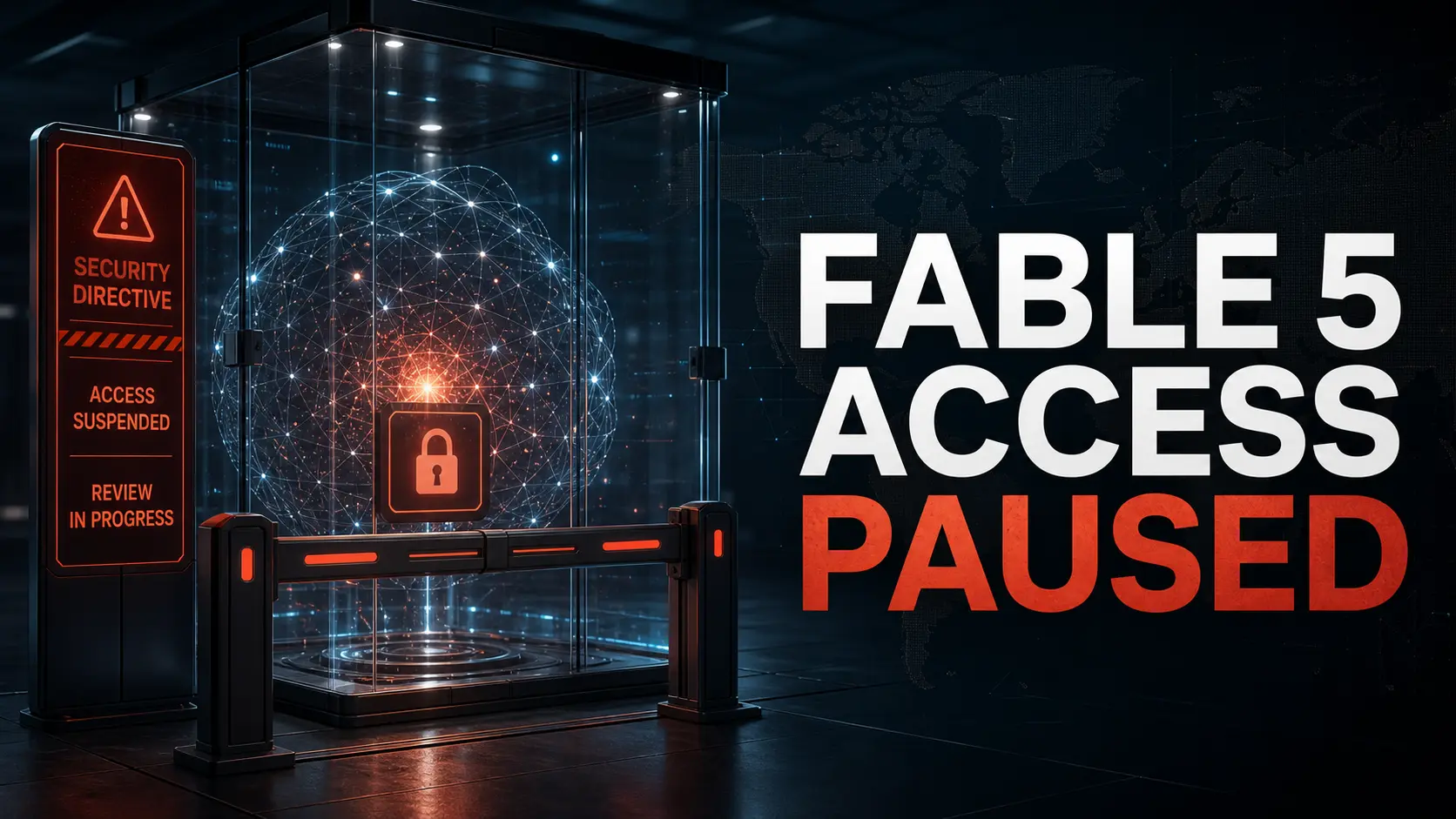 Claude Fable 5 and Mythos 5 access paused after a security directive